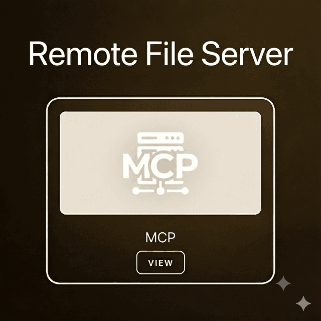 Remote File Server MCP