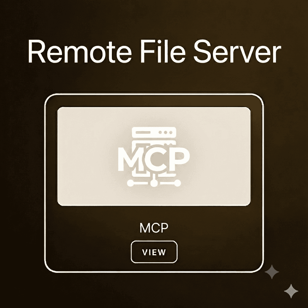 Remote File Server MCP
