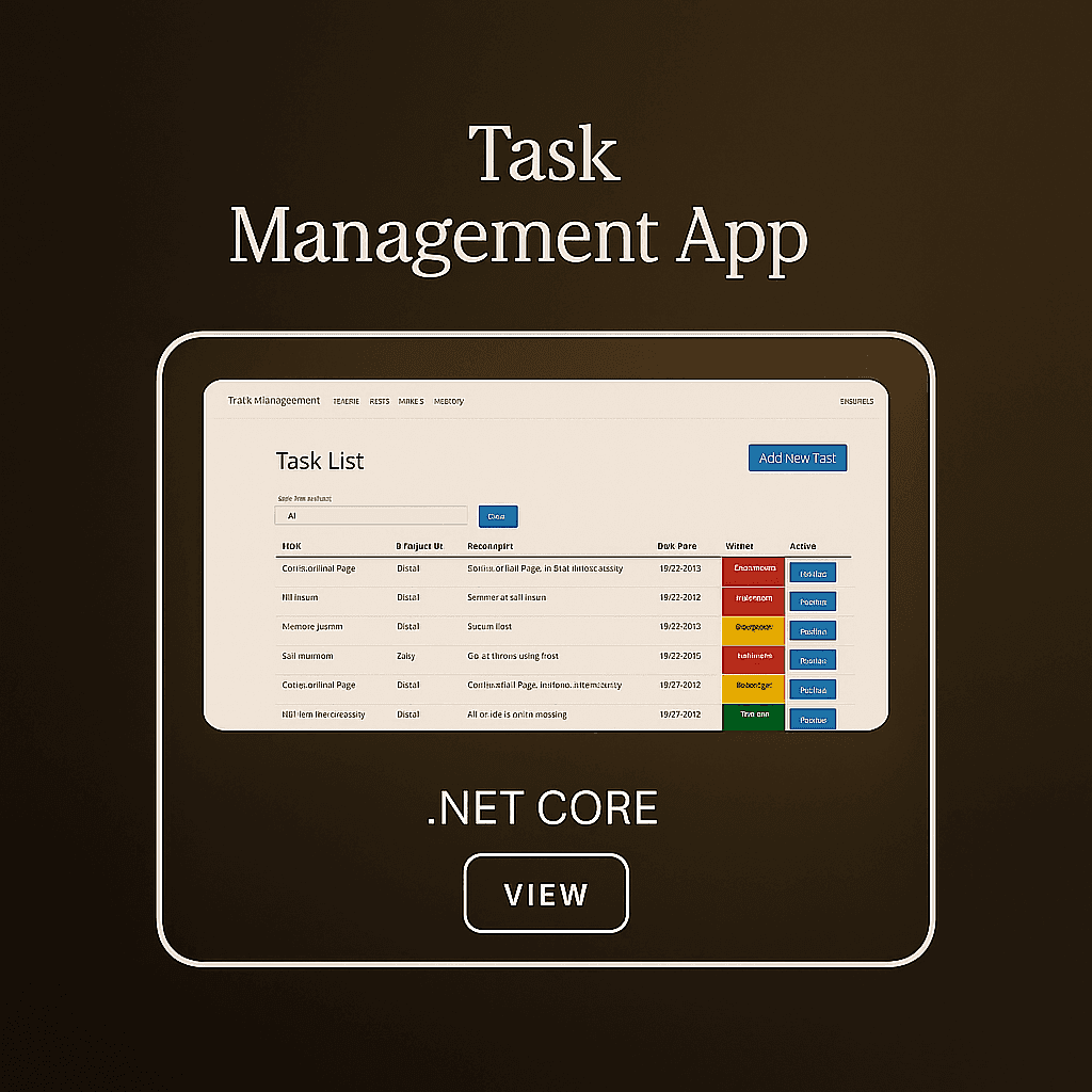Portfolio - Tasky