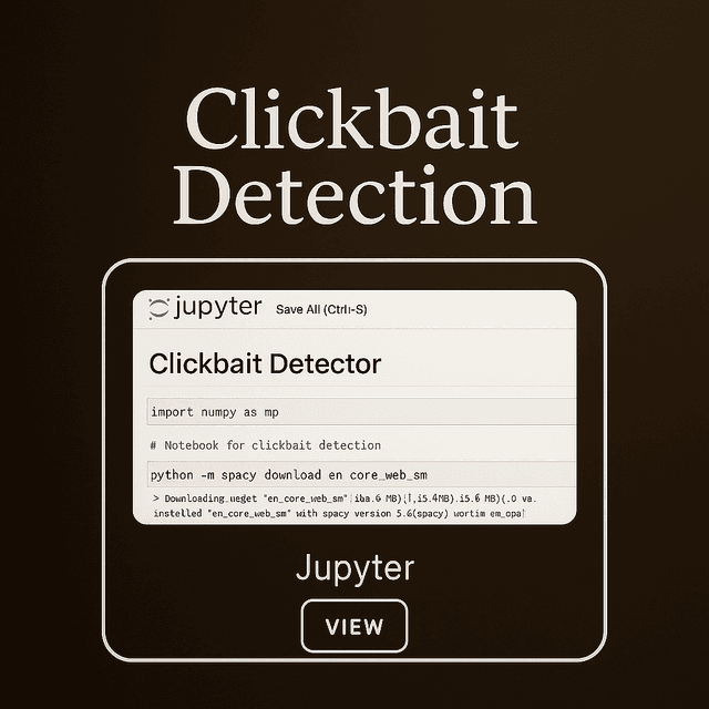 Clickbait Detection System